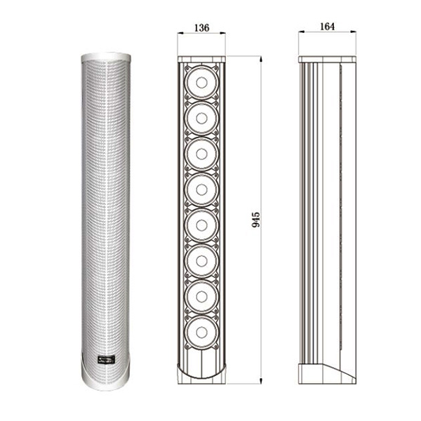 音王Soundking LA408全頻音柱音箱